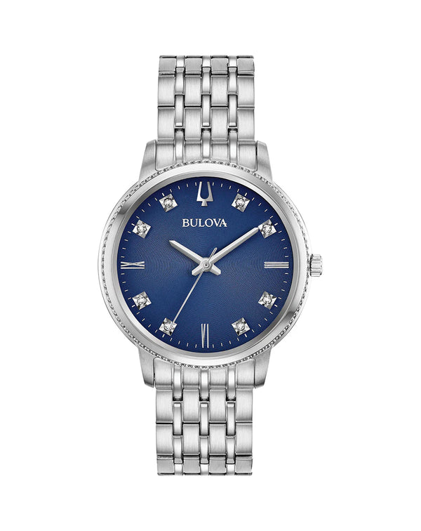 Bulova Women's Diamond Classic Watch 32MM