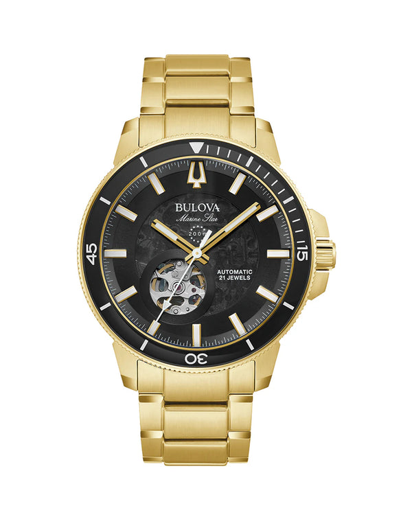 Bulova Men's Marine Star Automatic Watch 45MM