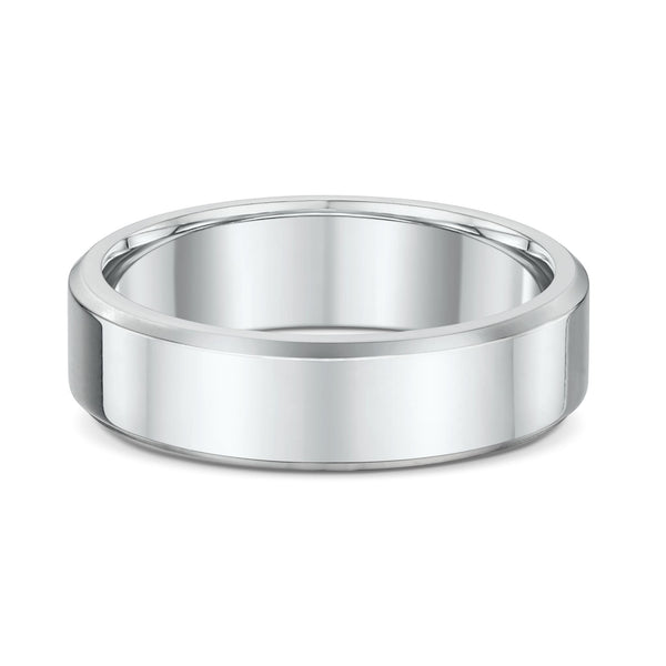 9ct White Gold Classic Wedding Ring