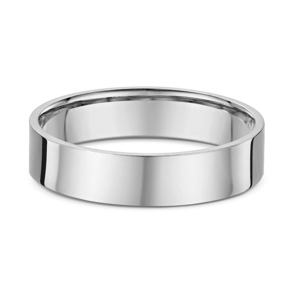 9ct White Gold Classic Wedding Ring