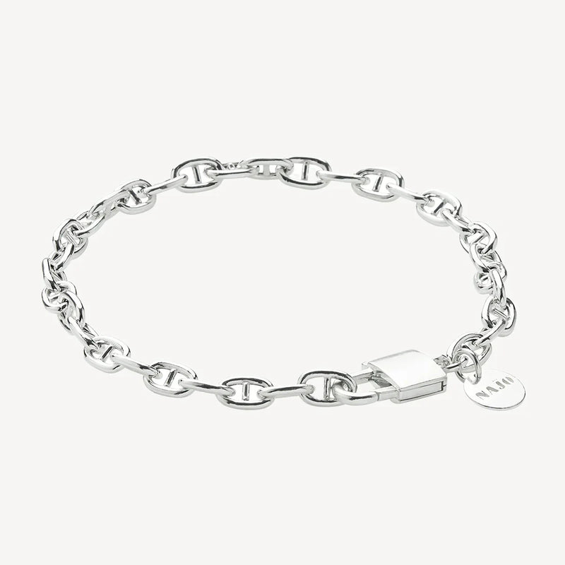 NAJO Love Lock Chain Bracelet (20cm)