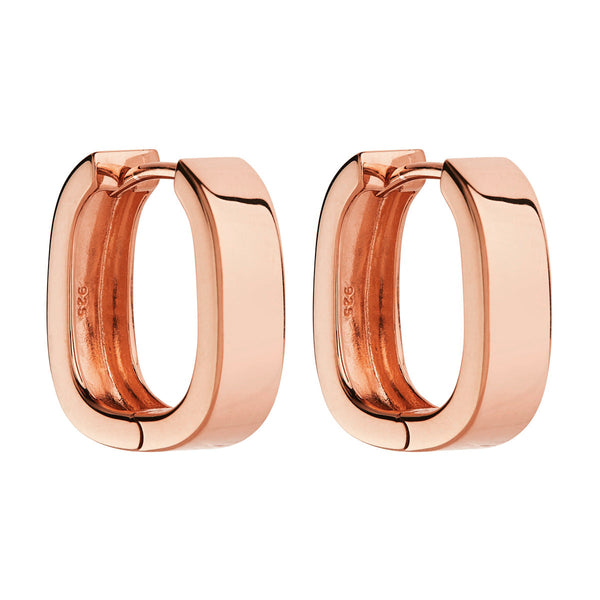 NAJO Elysium Rose Gold Hoop Earring