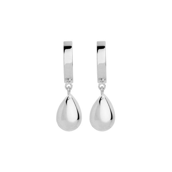 NAJO Misty Silver Teardrop Stud Earring