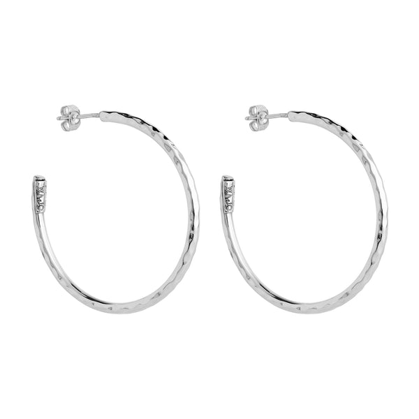 NAJO Moonglow 2.5x40mm Hoop Earring