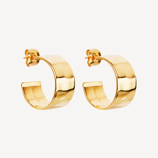 NAJO La Dolce Vita Hoop Earring Gold