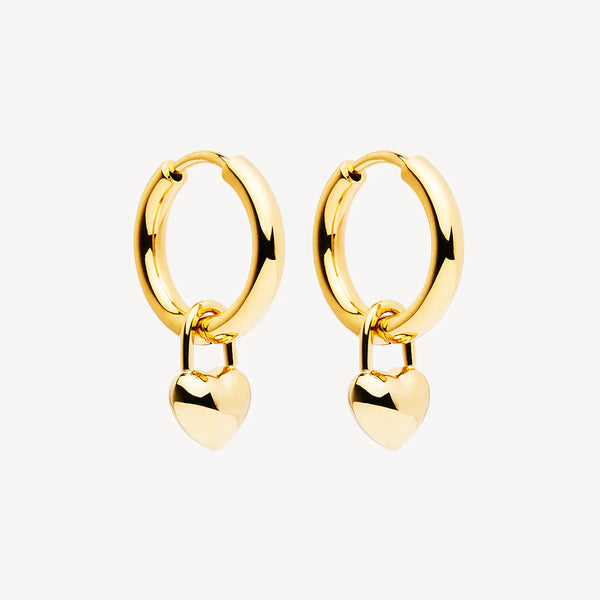 NAJO Amore Hoop Earring Gold