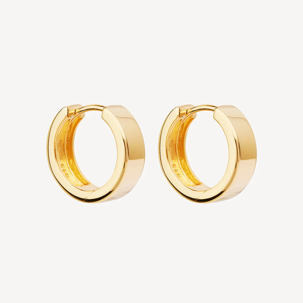 NAJO Stella Huggie Earring Gold