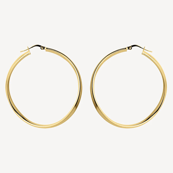 NAJO Odyssey Hoop Earings Gold