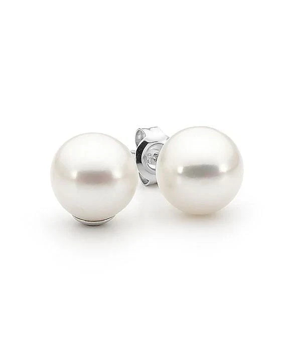 Sterling Silver 6mm Freshwater Pearl stud earrings