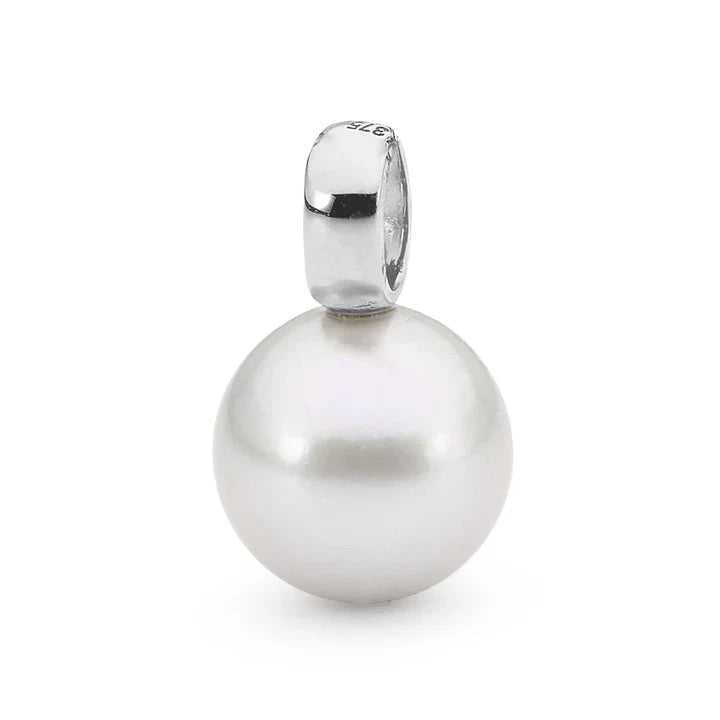 Sterling Silver 12mm Edison Freshwater Pearl Pendant