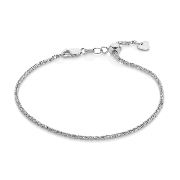 Fully Adjustable Sterling Silver Magic Ball Chain -in Thin Snake